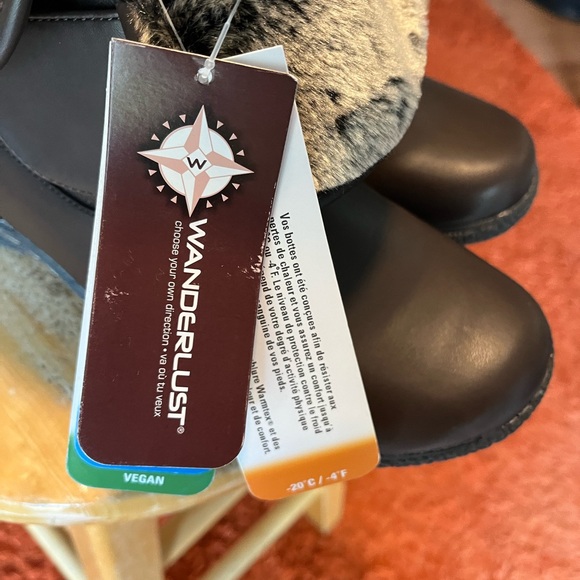 Wanderlust New Gill 2 Size 10W Warm Ankle Boot Lined Fur - Picture 5 of 8